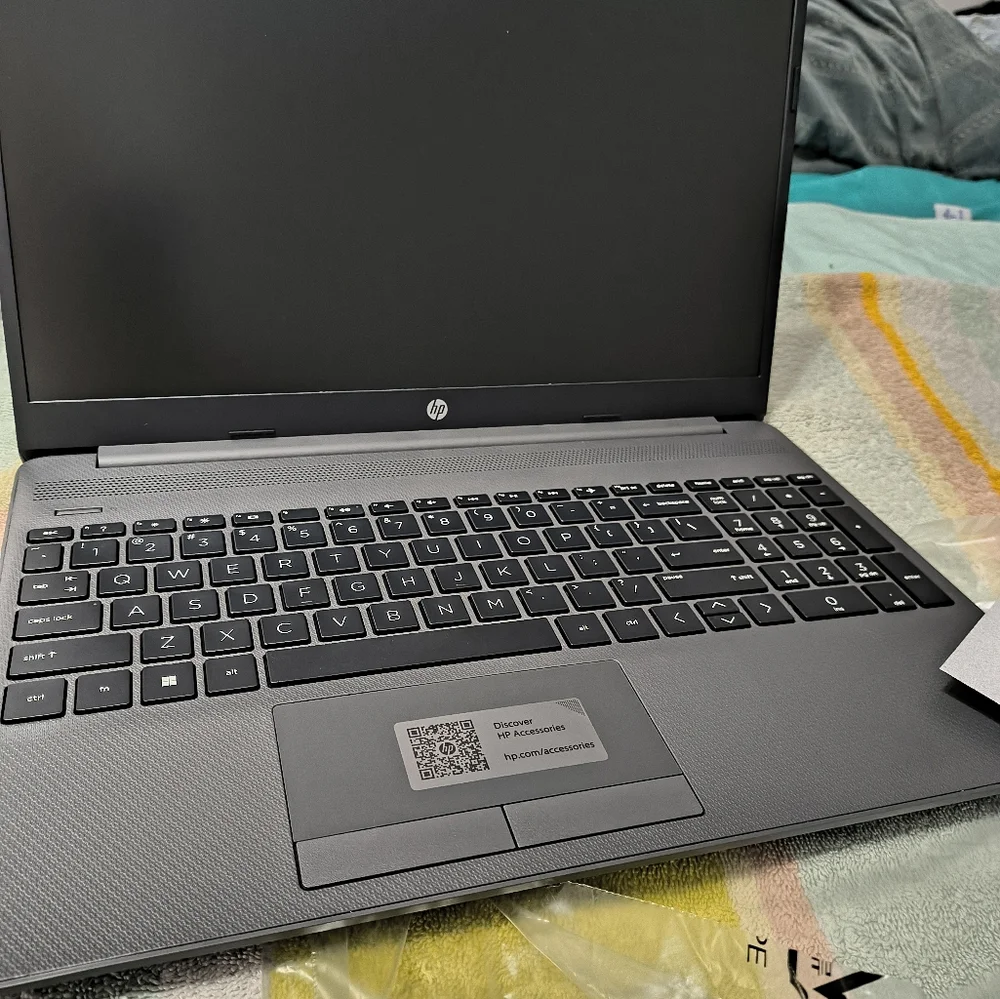 Brand new HP laptop never been used color black
